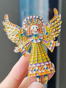 Fashion Maple Leaf Pendant Keychain Unisex Gift Jewelry Accessory - Multicolor - View 2