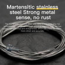 VXM 10根自行车刹车线，通用公路车和山地车刹车变速线，经久耐用，适用于公路车和山地车。 - 彩色 - 查看 4