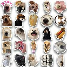 50PCS Cute And Funny Realistic Dog Stickers, Suitable For DIY Decorative Helmets, Skateboards, Phone Cases, Waterproof Stickers - Multicolor - View 11