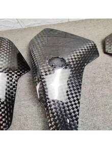 New High Gloss PET Checkered Forged Carbon Fiber Self-Adhesive Sticker Roll, Stretchable Car Wrap Aluminum Foil With Air Release, Suitable For Cars, Motorcycles, Bicycles And Other Vehicle Customization, Forged Carbon Fiber Customization Film - One Size Fits All - View 10
