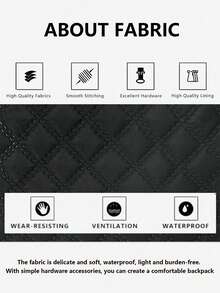 Rhombus Backpack | Interpret Commuting Aesthetics All-Weather, Unlock Absolute Visual Sovereignty In Daily Life, Carry Full Set Of Equipment For Travel, Triple Multifunctional Matrix: Equipped With Top Handle And Adjustable Shoulder Straps Across The Entire Series - Multicolor - View 5