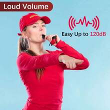 4 Piezas Silbato Deportivo con Cordón Desmontable, Silbato de Emergencia Sonido Fuerte (120 dB), Ideal para Árbitros, Entrenadores, Salvavidas, Incluye 2 Negros y 2 Rojos,41024748 - Multicolor - Ver 6