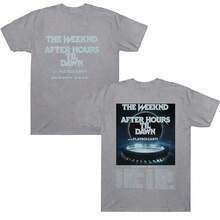 TheWeeknd After Hours Til Dawn Europe 2026 Tees Graphic T Shirts Women Men Hip Hop T-Shirt  Style Clothes Cotton T-Shirts - Black - View 9