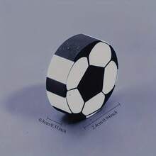 14/28/42/56 件装足球形状橡皮擦，书写工具，办公和学校用品 - 完美的返校礼物，开学季必备。 - 足球橡皮擦 - 查看 2