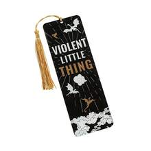 Marcapáginas creativo con diseño de Cuarto Ala - Marcapáginas de la historia del Caballero Dragón, suministros de lectura de acrílico con exquisitos borlas de seda, serie de marcapáginas de dragón gótico, el regalo de cumpleaños perfecto para amantes de los libros. - Rectángulo - Ver 18