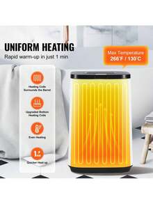 Towel Warmer 20L Towel Warmer Bucket With 24h Delay Timer 204060 Min Auto Shut Off Child Lock LED Screen & U-Shaped Light Large Towel Warmer For Bathroom Spa Bathrobe Blanket & Pajama - White - View 2