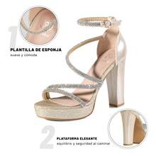 WEIDE Women Heeled Sandals - Gold - View 7