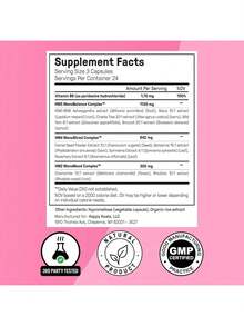 Bestseller!Happy Mammoth **Not Available Hormone Harmony Natural Hormonal Support For Women, Relief For Menopause, Perimenopause, Healthy Hormonal Balance, Hot Flashes. 72 Capsules..Supplement Vitamin,Free Shipping. - 1 - 查看 5