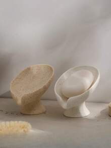 Lotus Leaf Soap Dish, Soap Holder, Soap Tray, Home Soap Rack, High-End Luxury Soap Box - Multicolor - View 13