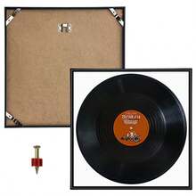 12" Vinyl Record Frame Wall Album Art Display Frame For LP Cover Sleeve Black - A - View 7