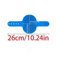 1pc Adjustable Pet Bathing Brush, Dog Washing Massage Brush, Cat Grooming Glove For Dry/Wet Fur Removal - Multicolor - View 2