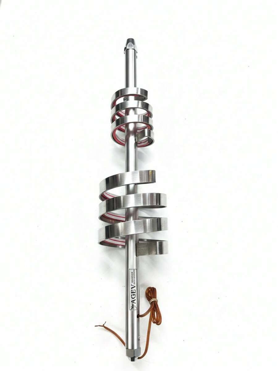 Antena Doble Bobina Con Luz Gel Diferentes Colores 58cm - A - View 1