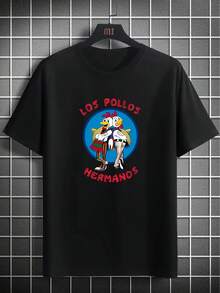 Men Outdoor Tees & Tanks - Black - View 1