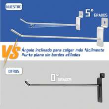 Garage Storage Hooks - Silver - View 5