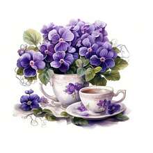 1 pieza/2 piezas/3 piezas Parches de transferencia de calor para el té de la tarde, planchables y lavables, adecuados para camisetas, vaqueros, suéteres, bolsos, almohadas, cojines. Reina - 3 piezas-S - Ver 2