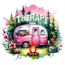 1/2/3片装 鲜艳复古露营车图案热转印贴纸，适用于DIY T恤、牛仔裤、连帽衫、包包、枕头（混色）、节日工艺品、贴花、服装装饰、派对装饰 - 3PCS-S - 查看 3