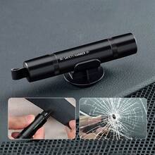 2-In-1 Car Safety Hammer, Window Breaker, Emergency Escape Tool - Multicolor - View 1