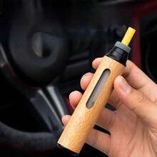 Gạt tàn thuốc bằng gỗ di động có chức năng đựng đồ - Thiết kế chống sốc, thích hợp cho ô tô và du lịch ngoài trời. - A - Xem 3