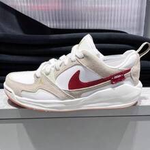 Nike 女士 JORDAN CMFT ERA 舒适休闲运动鞋 - 白色/褐色 - 查看 6