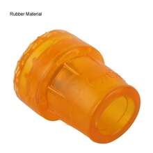 5Pcs 19mm Thicken Crutch Tip Skid Resistant Rubber Cane Tip Wearproof Crutches Accessories - Amarillo - Ver 2