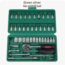 46/115pcs Socket Wrench Set With Star Drive, Auto Repair And Maintenance Combination Kit With Ratchet And Screwdriver - Multicolor - View 9