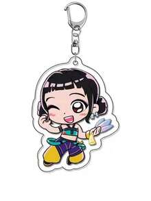 Mattel 1 pieza Llavero acrílico de The Witcher - Multicolor - Ver 10