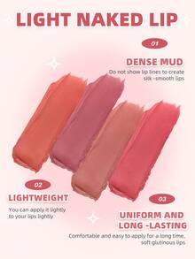 4U2 LOVE YOU BABE TINT MATTE,Matte Lip Paste, Waterproof And Long-Lasting Anti - Smudging Velvet Lip Gloss, Lip And Cheek Dual Use, Not Stained Cup Does Not Fade,2.6g/0.09oz - 16 MISSING SOMEONE - View 4