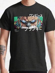 Mens Tshirts Tween Girls'Printed Short Sleeve T-Shirt Franky - Typo Classic T-Shirt,Made Of Pure Cotton,SpringSummer Holiday Apparel Thanksgiving T Shirts,Unique Print Casual T-Shirt,Pure Cotton T-Shirt,Fashion Single Printed Casual T-Shirt, Comfortable Outdoor Casual Wear Men's Fashion Print Casual T-Shirt Casual Summer T-Shirt, Comfortable Outdoor Casual Wear - 黑色 - 查看 8