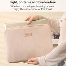 Bolsa para portátil para Xiaomi  , funda para computadora portátil para Macbook Air Pro Retina 13 14 15 15.6 pulgadas - Beige - Ver 4