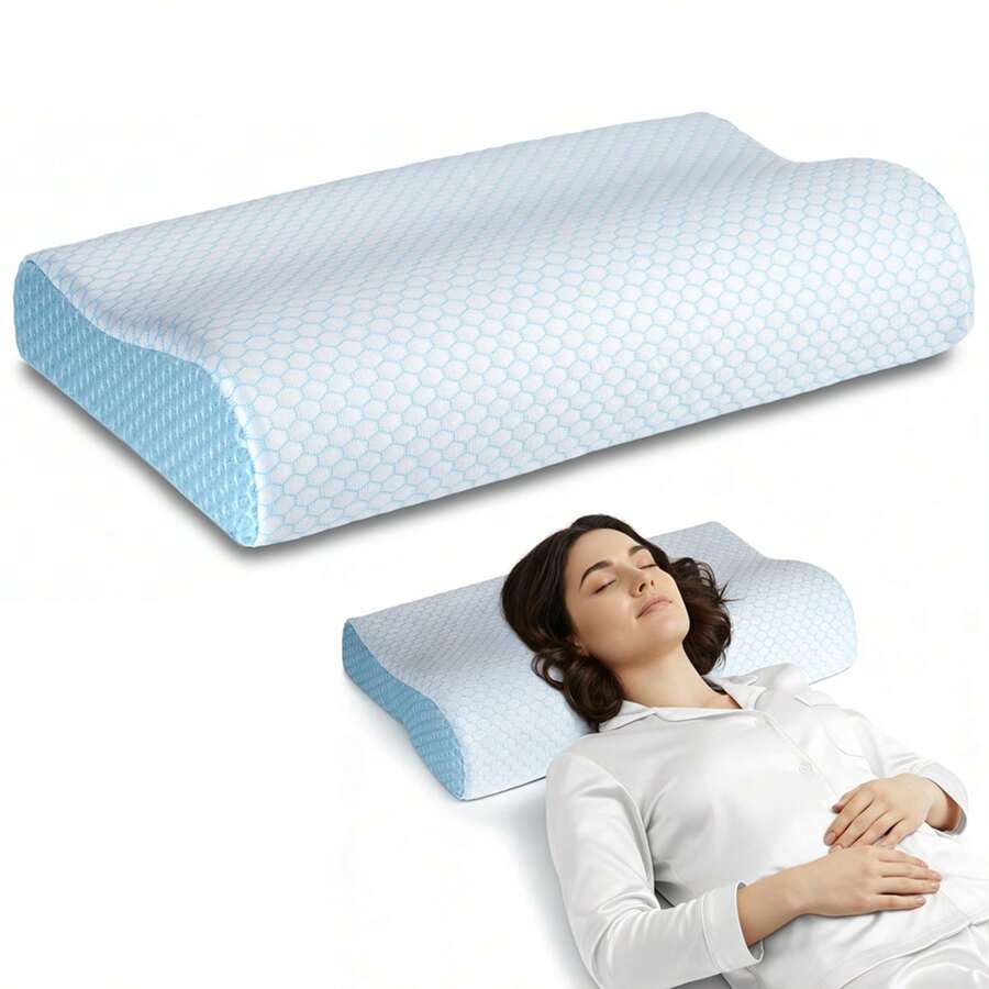 Neck & Cervical Pillows - White - View 1