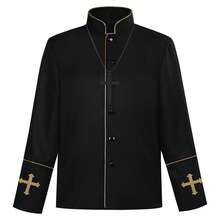 Men Cosplay Clothing - Black - View 1