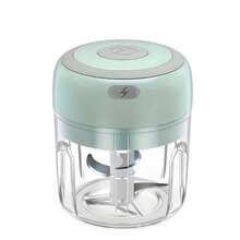 Mini Vegetable Chopper,Tomato Dicer Chopper Cutter & Ginger Meat Mincer For Kitchen - Green - View 5