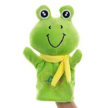 Animales de peluche, marioneta de dedo de peluche, muñeca de Anime Kawaii, marioneta de dedo de mano, animales marinos, Animal suave, muñde peluche, juguete para niños T00H - número 4 - Ver 8