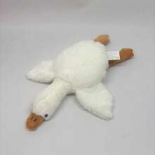Large Plush Duck Doll Sleep Pillow, Cute Animal Plush Swan Goose Doll Rug, Children/Girls Birthday/Christmas Gift - White - View 12