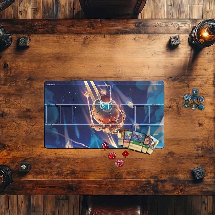 Riftbound Play Mat | Durable Rubber Surface, Vibrant Artwork, Compatible With Riftbound TCG CCG, Ideal For Trading Card Games, Mouse Pad, Creative Gift For - Hình chữ nhật - Xem 1