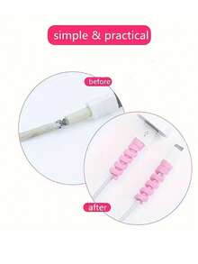 10个耐用充电线保护套，线缆管理配件，防弯折手机/电脑充电保护套，防断裂软螺旋数据线保护套，适用于卧室、浴室、家庭、办公桌等场所。 - 多色 - 查看 8