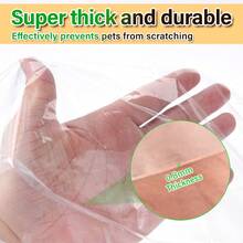 Plastic Mattress Bag, Moving Protection Cover, Mattress Storage Bag, Outdoor Travel Dust-Proof Waterproof Mattress Protector - Clear - View 6