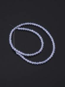 1串天然玉髓疗愈宝石珠子，4/6/8毫米 - 非常适合DIY珠宝制作、手工项链和手链 - 玉髓 - 查看 7