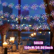 Bộ điều khiển đèn LED dây 8 chế độ chạy bằng USB - 50/100/200 đèn LED, đèn trang trí tiệc cắm USB, thích hợp cho Giáng sinh, Đám cưới, Sinh nhật, Ngày Valentine, Năm mới - Sử dụng trong nhà/Trang trí (Chất liệu nhựa, nút bật/tắt dễ sử dụng, không có công tắc điều chỉnh độ sáng) - Thích hợp cho cây cối, sân vườn, trang trí bàn - Đèn dây chạy bằng USB với 8 chế độ, kèm điều khiển từ xa. - trắng - Xem 18