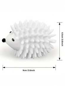 1pc Pet Teeth Grinding Toy, 1pc Durable Plastic Hedgehog Ball For Dogs - Helps Teeth Cleaning And Gum Massage, Promotes Health And Happiness, No Battery Required - Multicolor - View 3