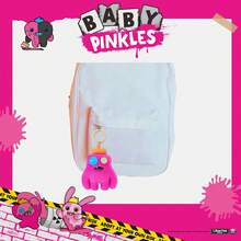 Spin Master 1 mặt dây chuyền hình quái vật màu hồng thuộc dòng Fugglers, đồ chơi quái vật dễ thương ngộ nghĩnh, phụ kiện túi xách thú vị, quà tặng bất ngờ cho ngày lễ, sinh nhật, phù hợp cho thanh thiếu niên và người lớn. - Nhiều màu - Xem 10