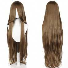 Karida 60cm/24inch Extra Long Straight Synthetic Hair Wig With Bangs, Colorful, Suitable For Daily Use, Cosplay, Halloween, Christmas, St. Patrick's Day And Other Costume Parties - Multicolor - View 142