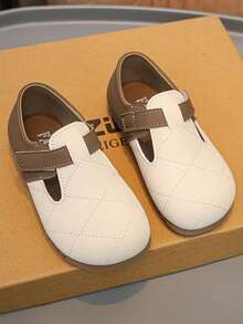 儿童平底休闲鞋，提升孩子的自信心，舒适呵护双脚 - 卡其色 - 查看 6