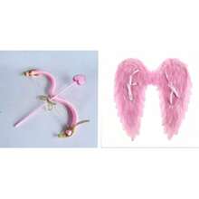 4pcs Cupid Valentine's Day Costume Set, Including Red Wings, Bow & Arrow, Headband And Glasses, Suitable For Holiday Role Play, Photo Props, Birthday Gifts, Romantic Decor, Special Nights, Anniversary Decor, Valentine's Day Party Supplies, Valentine's Day Costume Accessories, Unisex, Also Suitable For Singles Valentine's Day Party - Multicolor - View 17
