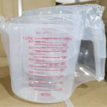 3pcs Plastic Measuring Cups Set With Spouts, Stackable Clear Beakers With Red Markings For Kitchen Baking And Liquid Measurement - 8.45 Oz, 16.91 Oz, 33.81 Oz Capacity - Multicolor - View 14