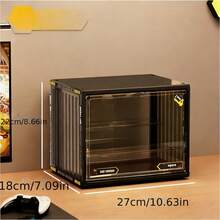 1pc Retail Display Cabinet Acrylic Display Case Dust-Proof Collectible Figurine Display Shelf Storage Box - Multicolor - View 12