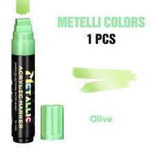 Bộ bút vẽ màu acrylic đầu rộng 15mm - Màu sắc sống động | Độ che phủ cao, dung tích mực lớn và khả năng chồng lớp màu cho tranh graffiti và nghệ thuật táo bạo, bộ bút vẽ màu. - Nhiều màu - Xem 19