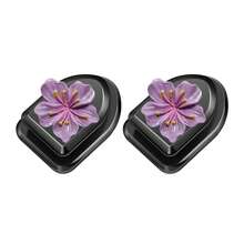 2 piezas/1 pieza Gancho de flor de cerezo para coche Gancho adhesivo multifuncional mini para respaldo de asiento de coche - flores de cerezo - Ver 18