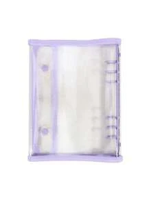 A5 Double Ring Binder, 10pcs Loose Leaf Bags, DIY Photo Album Storage Notebook, Kpop Organization Binder - Multicolor - View 14