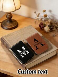 Customized Magnetic Bookmarks, Personalized With Name Design, Unisex For Books/Notebooks/Planners, Suitable As Gifts For Father, Boyfriend, Mother, Family, Great For Friends, Classmates, Family, Teachers, And Book Lovers, Book Accessories - Multicolor - View 2